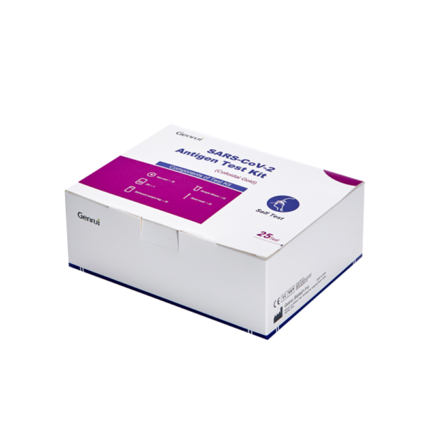Test Antígeno Covid19 GENRUI BIOTECH (Pack 25 unidades)