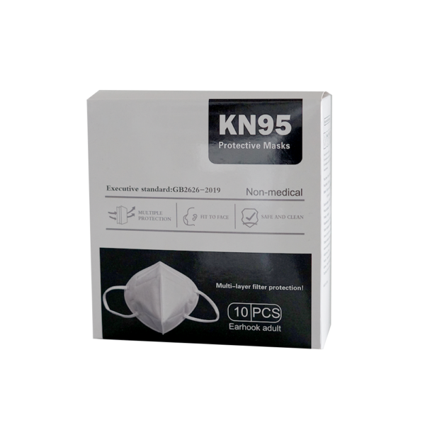 Mascarilla KN95 Adulto (Pack 10 unidades) - Imagen 2